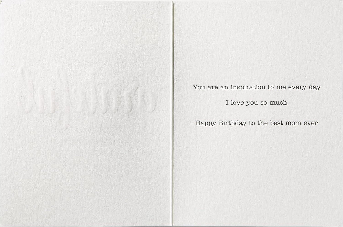Grateful Mom Birthday Card