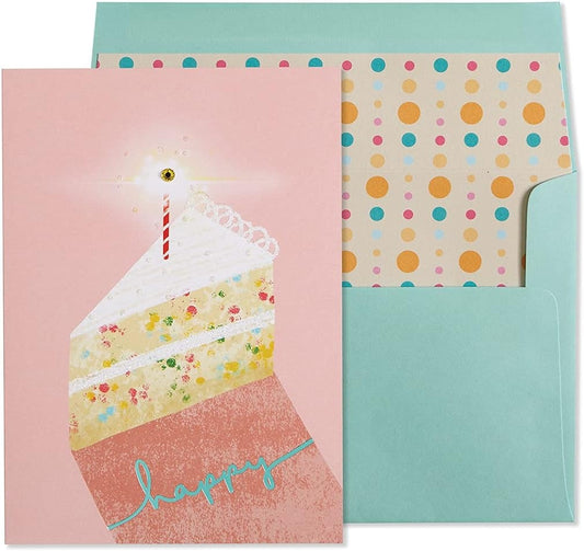 Slice Of Cake Birthday Card