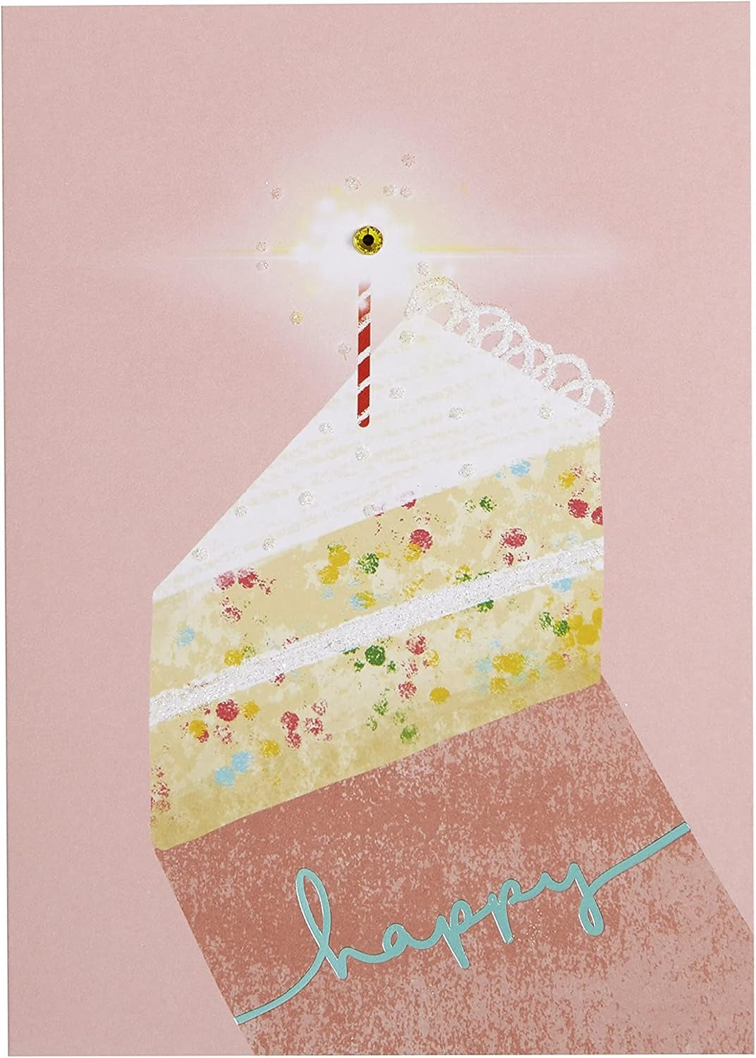 Slice Of Cake Birthday Card