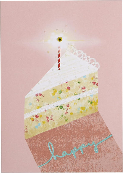 Slice Of Cake Birthday Card
