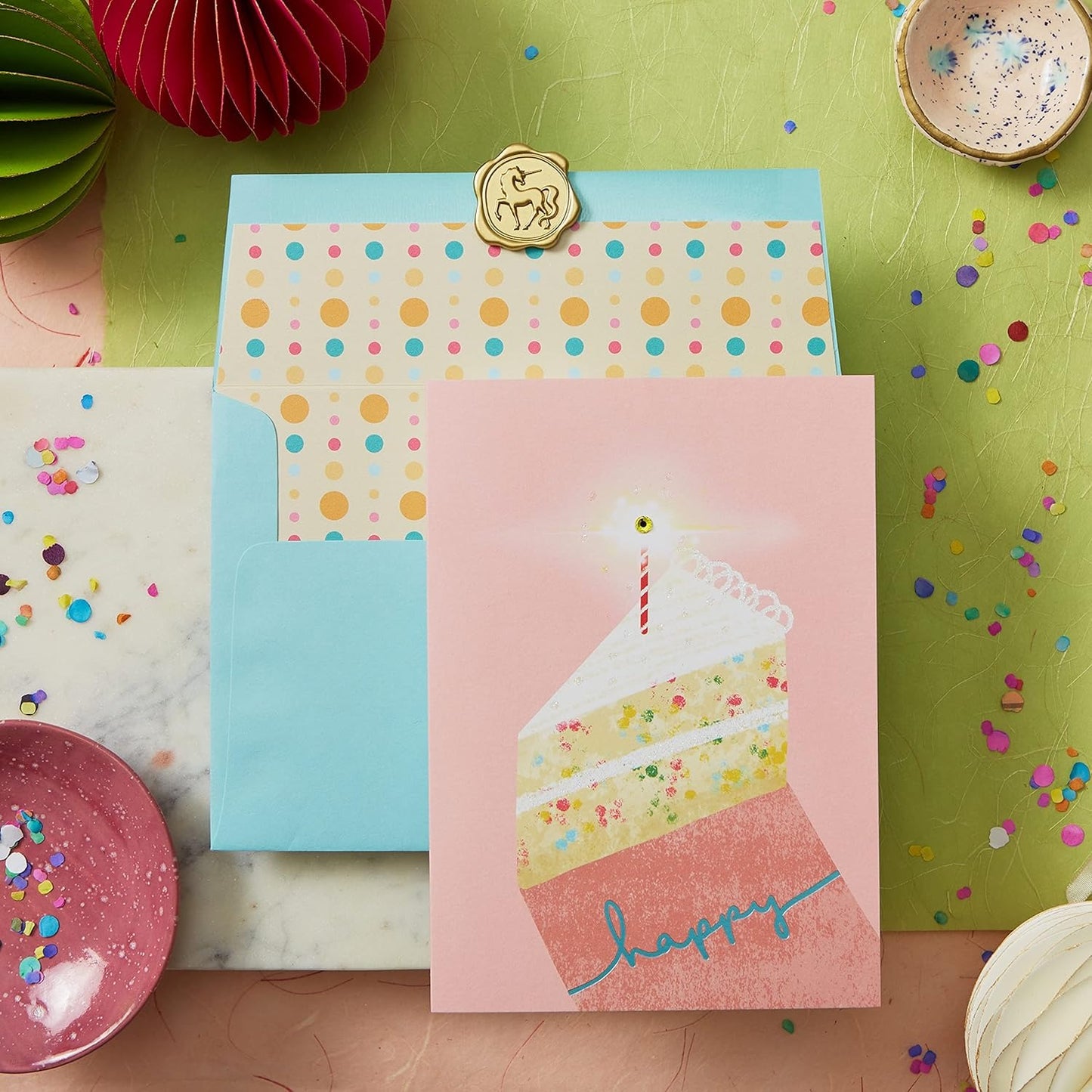 Slice Of Cake Birthday Card