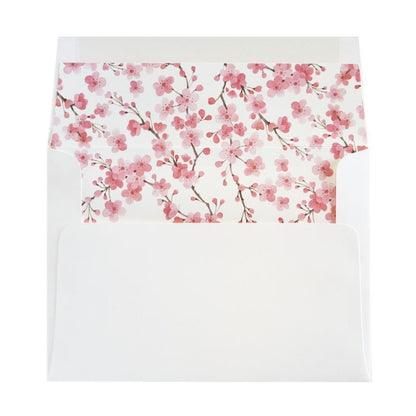 Hummingbird with Cherry Blossoms Birthday Card