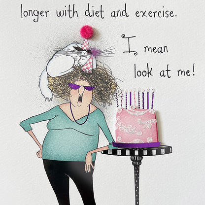 Bad Example Birthday Card