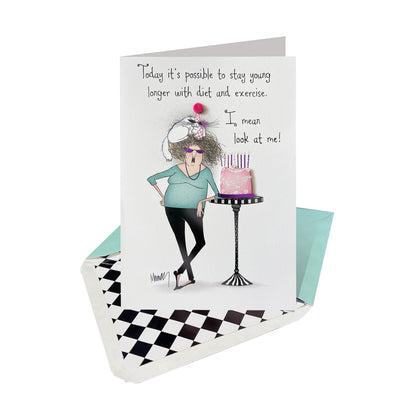 Bad Example Birthday Card