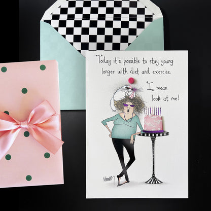 Bad Example Birthday Card