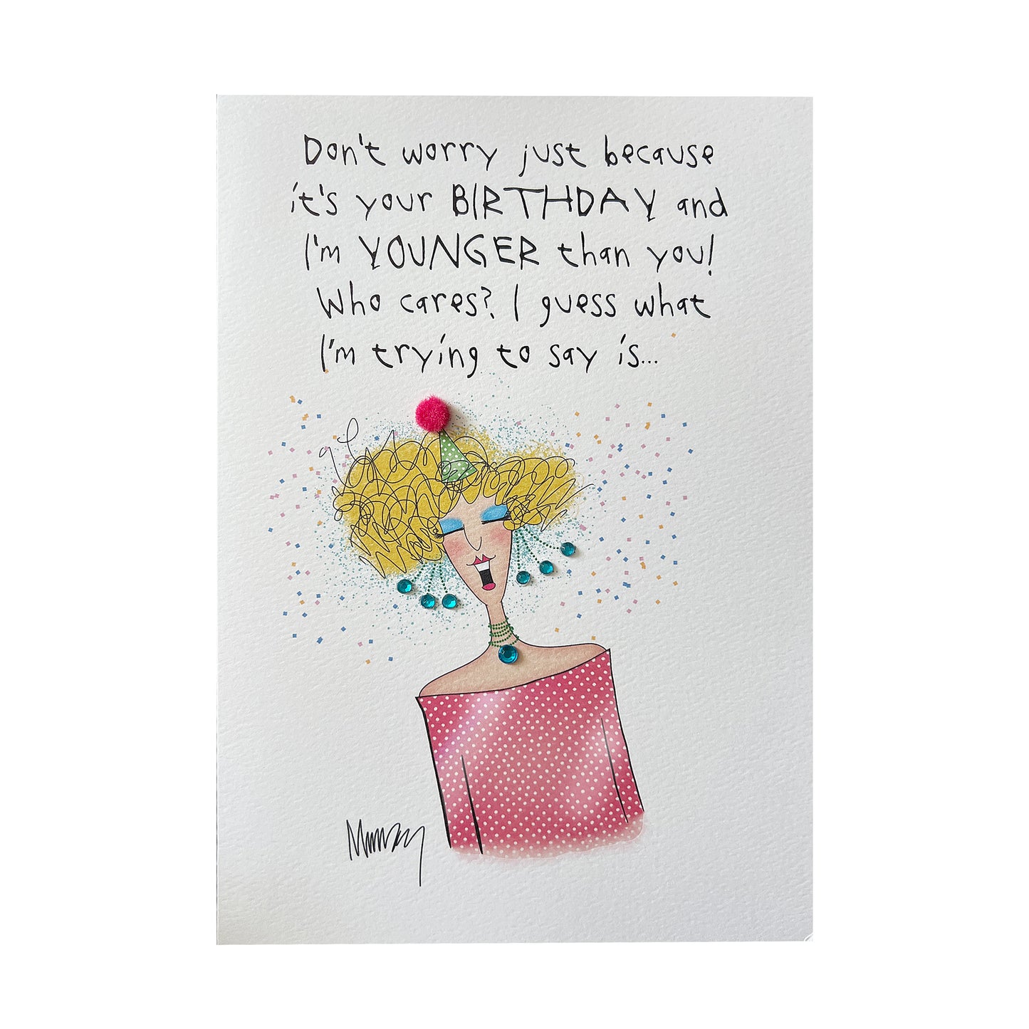 Neener Neener Neener Birthday Card