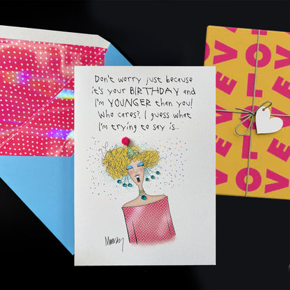 Neener Neener Neener Birthday Card