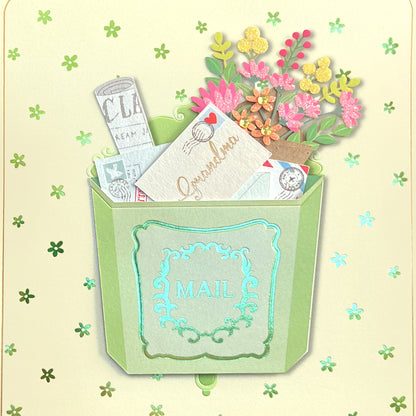 Handmade Mailbox Grandma Birthday Card