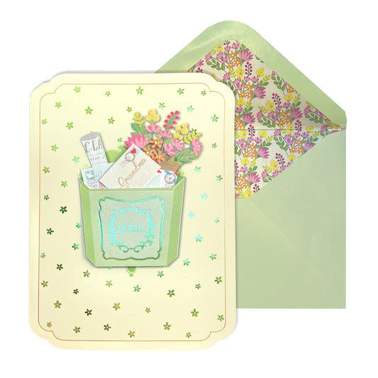 Handmade Mailbox Grandma Birthday Card