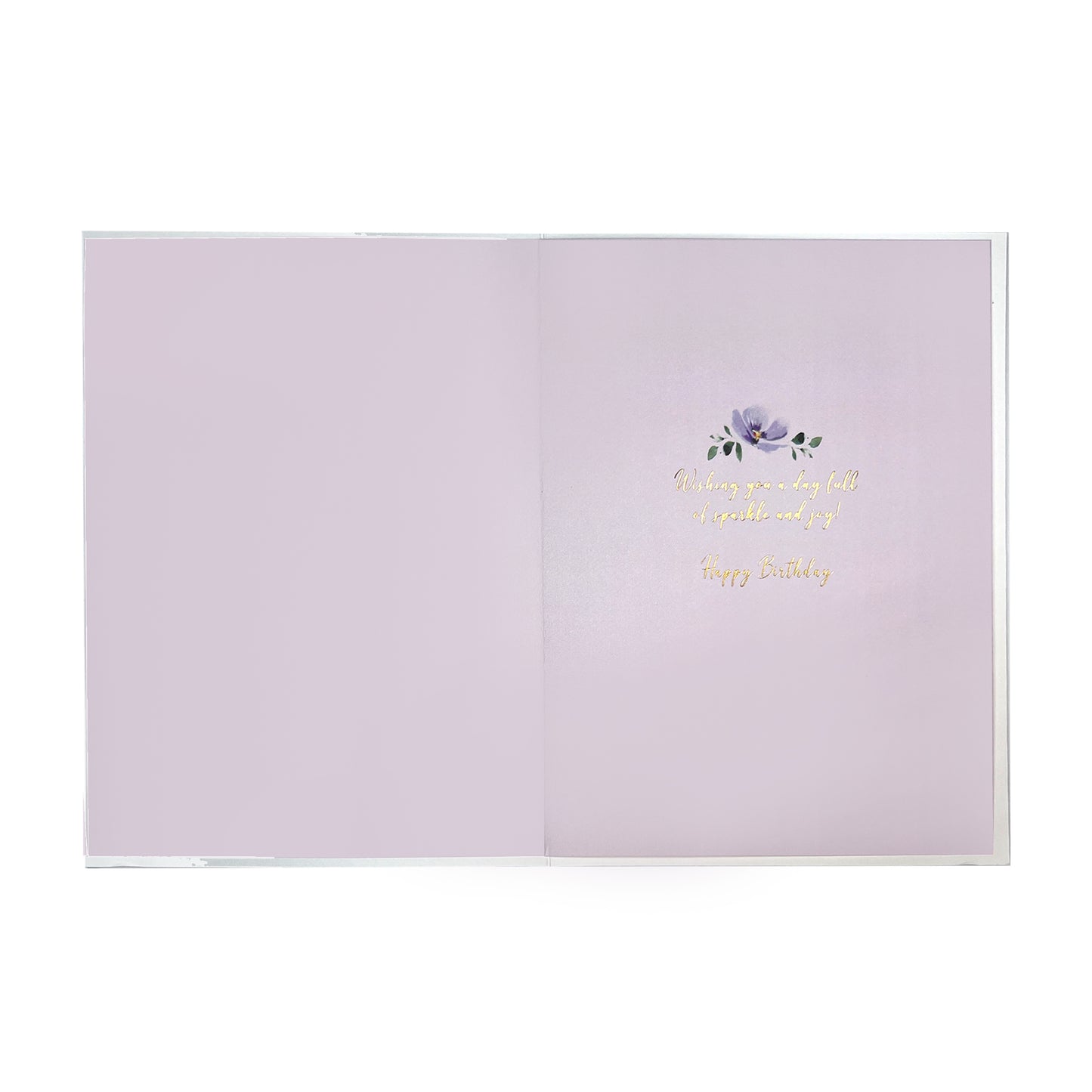 Cloche with Cake Daughter Birthday Card