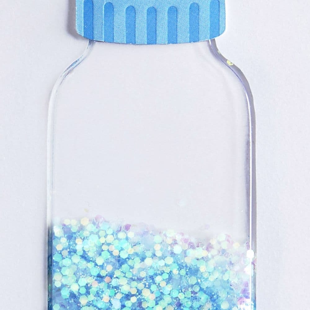 Baby Bottle Boy Baby Card