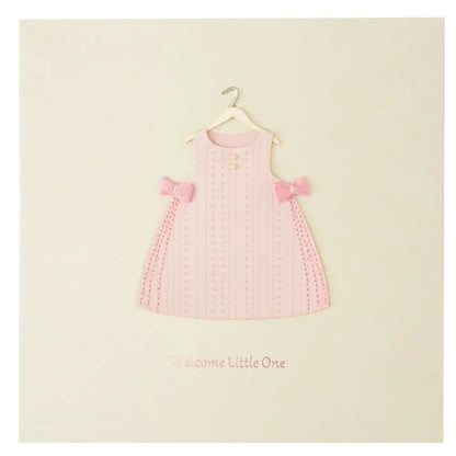 Classic Girl Outfit Congrats Baby Card