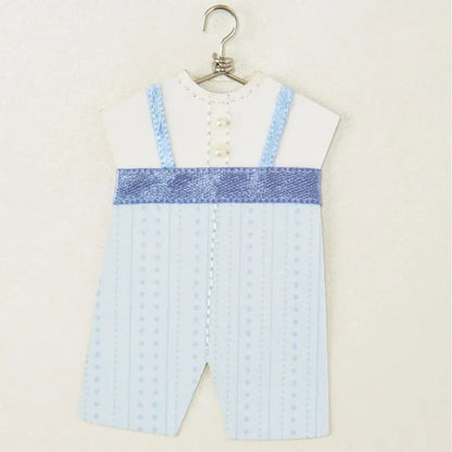 Classic Boy Outfit Congrats Baby Card