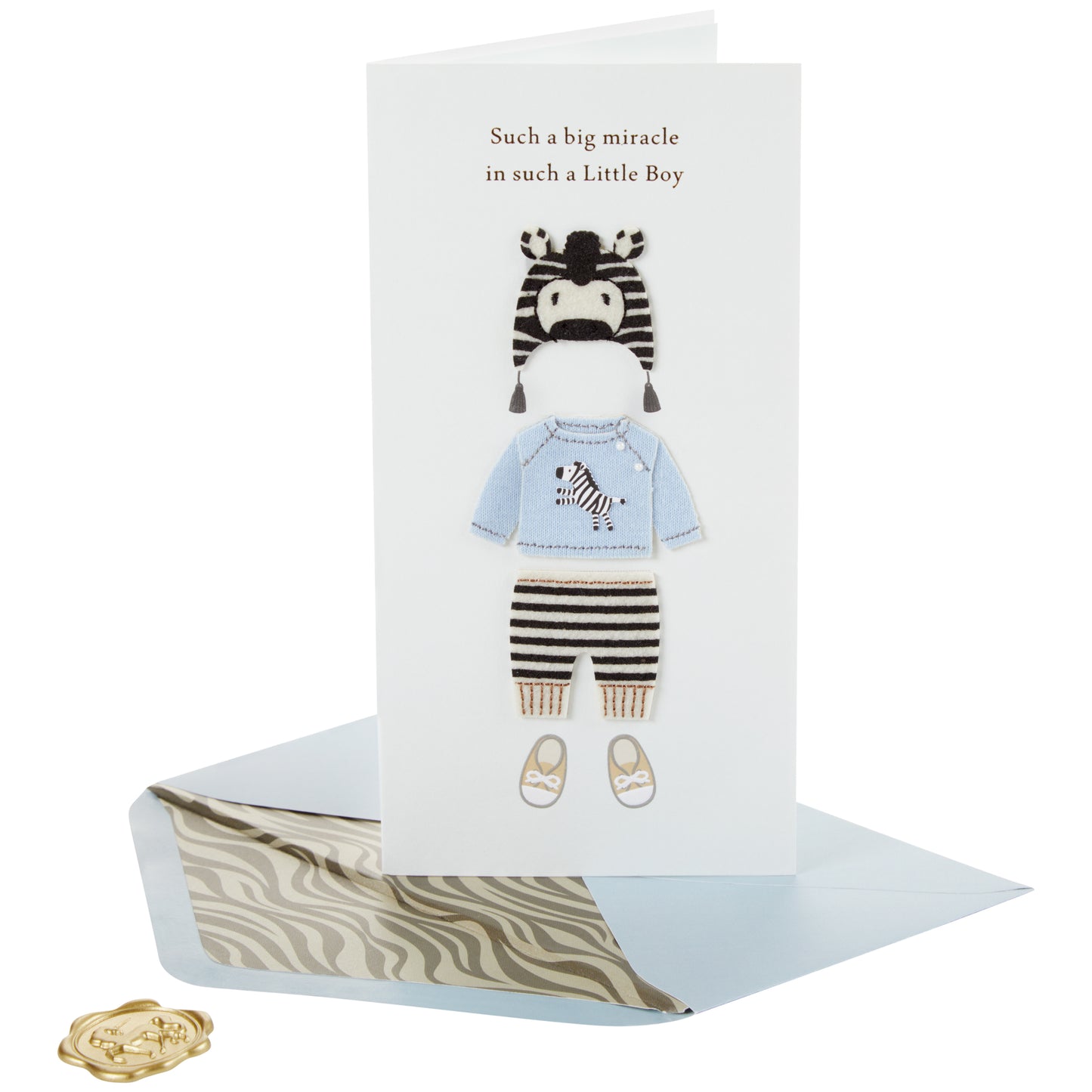 Baby Boy Outfit Baby Card