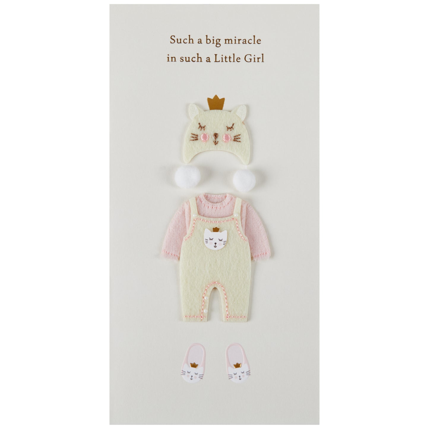 Baby Girl Outfit Baby Card