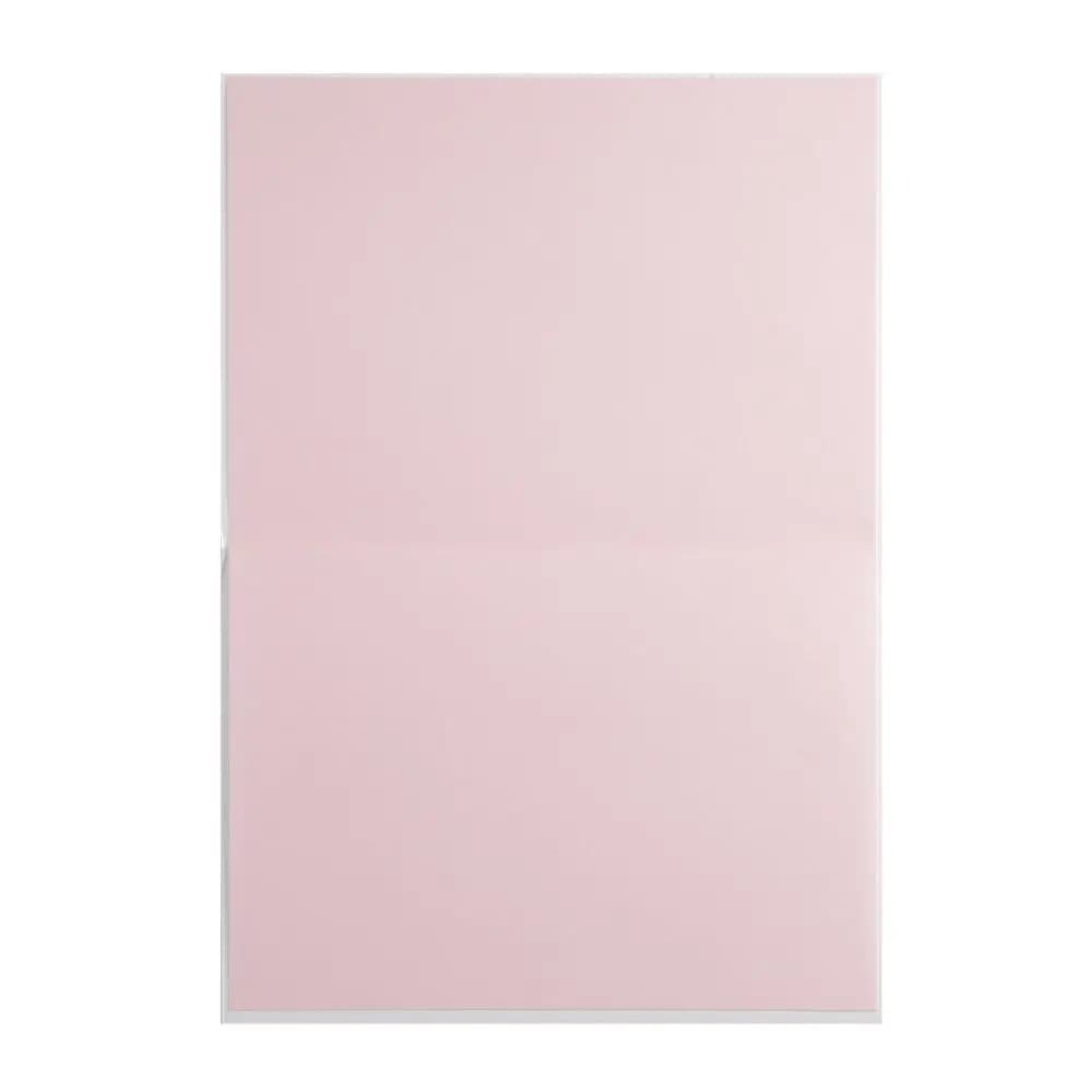 Vellum Growing Flowers Blank Card