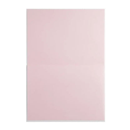 Vellum Growing Flowers Blank Card