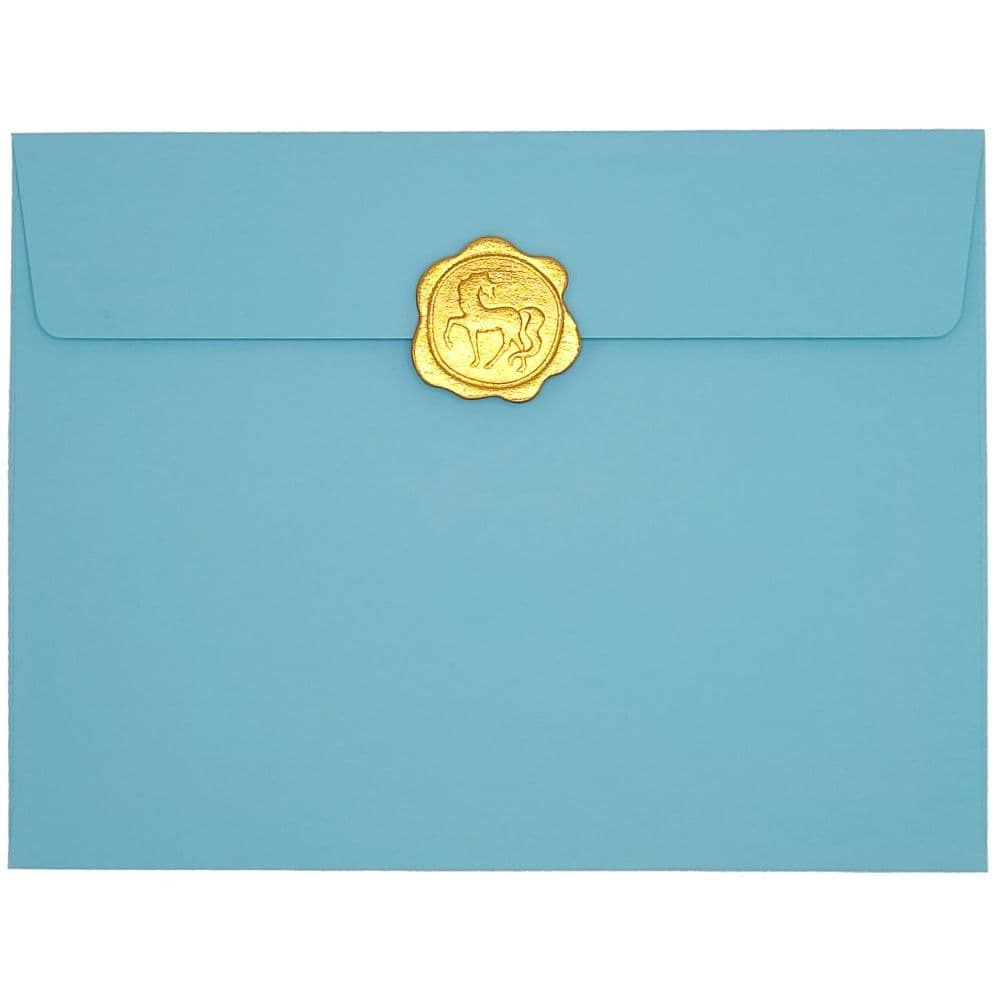 Quilled Heart On Blue Blank Card