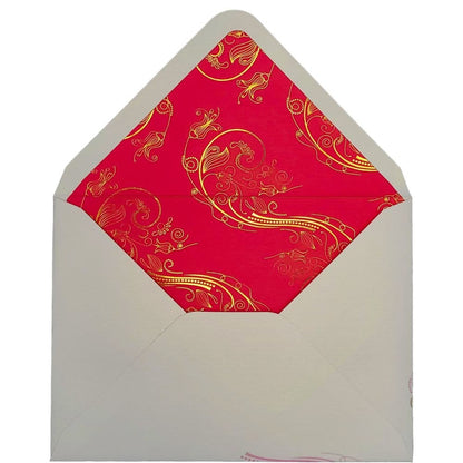 Pink Orchids Blank Card