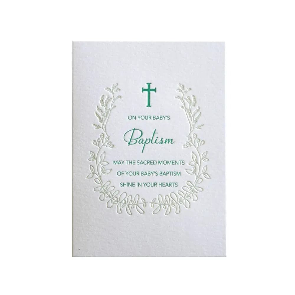 Baptism Greeting Card