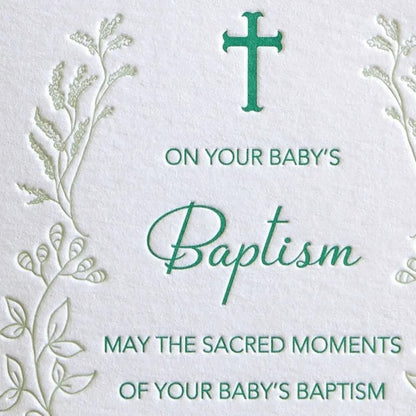 Baptism Greeting Card