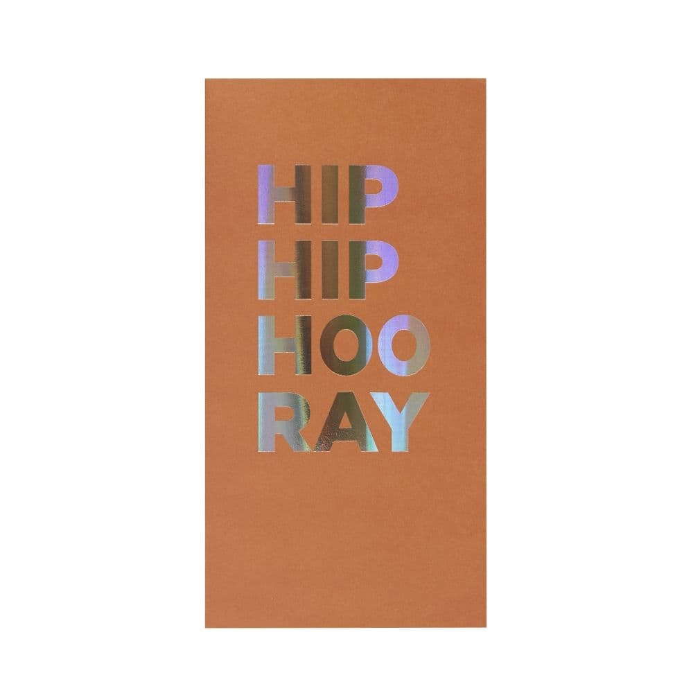 Hip Hip Hooray Congratulations Card