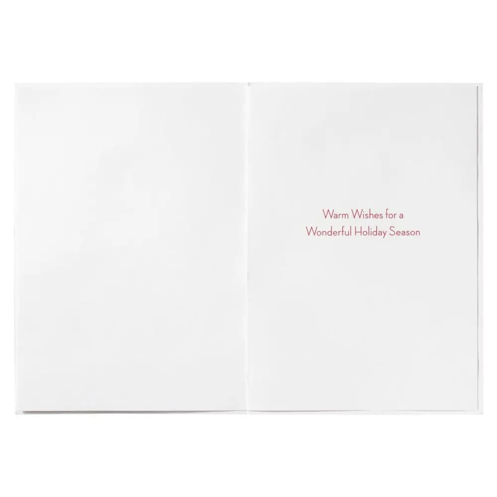 Palm Trees and Ornaments Christmas Card