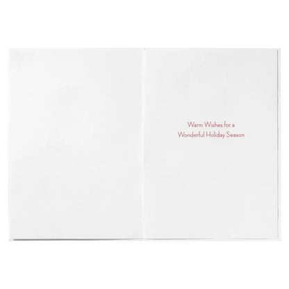 Palm Trees and Ornaments Christmas Card