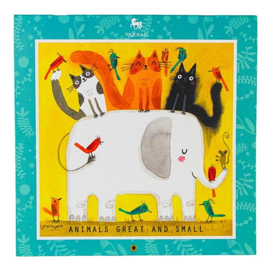 Animals Great and Small 2025 Wall Calendar