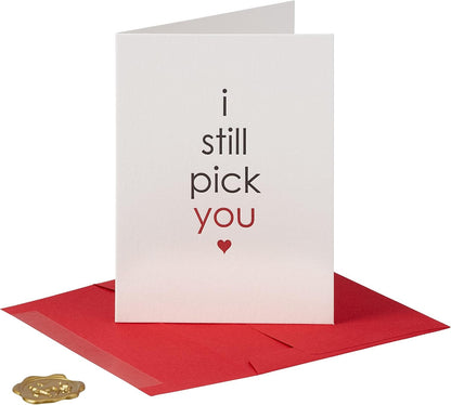 Still Pick You Romance Card