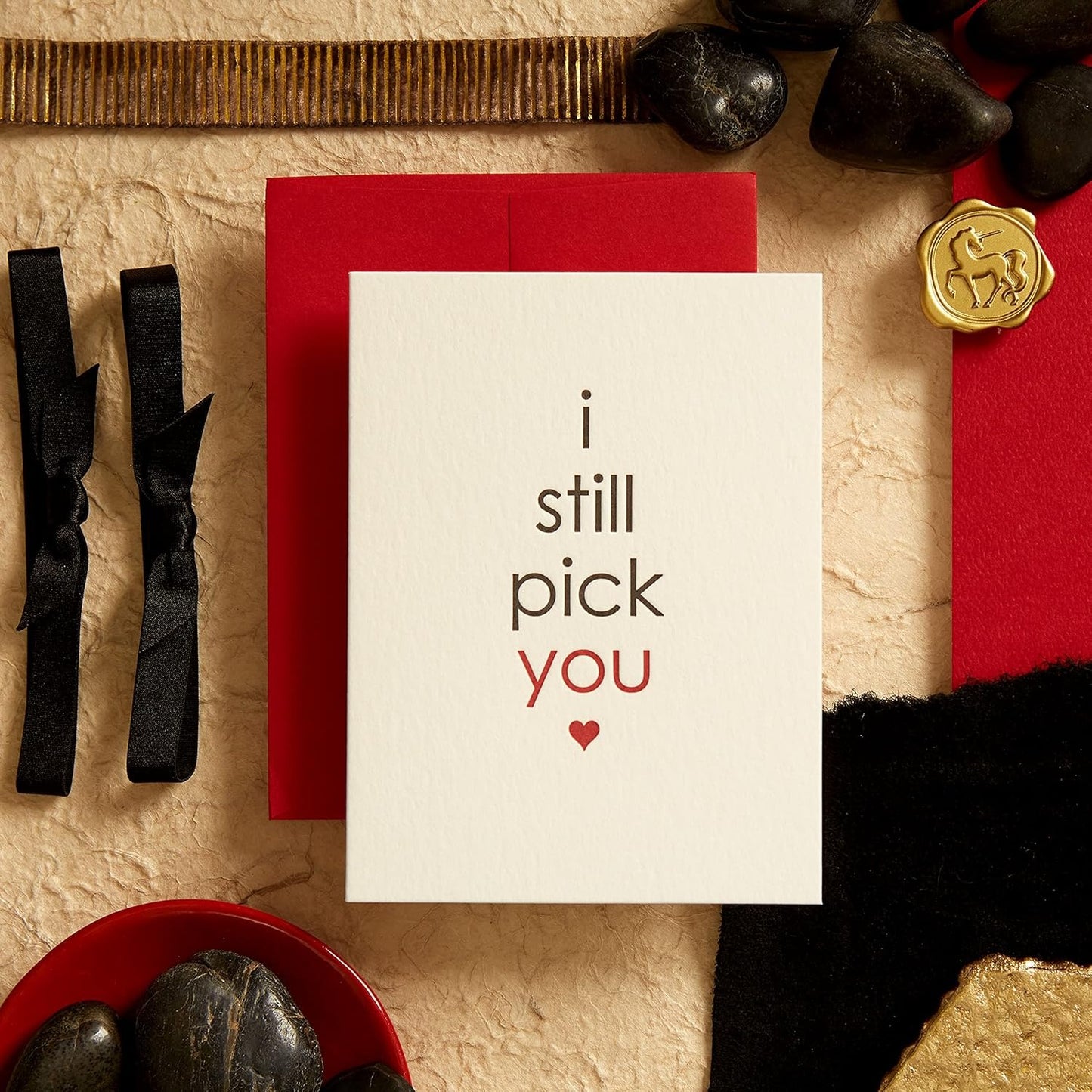 Still Pick You Romance Card