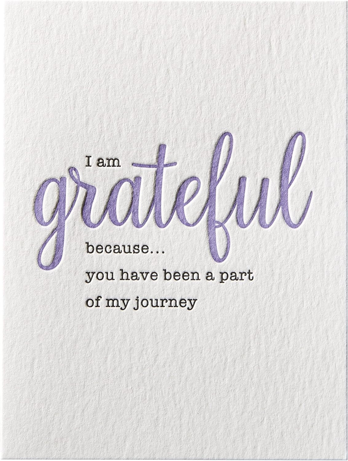 Grateful Journey Friendship Card