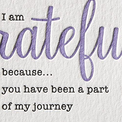 Grateful Journey Friendship Card