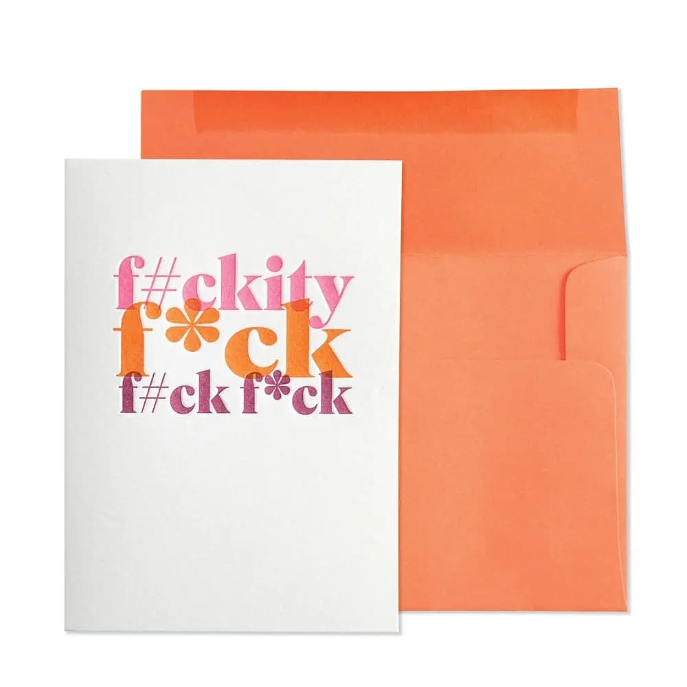 F**Kity Funny Blank Card