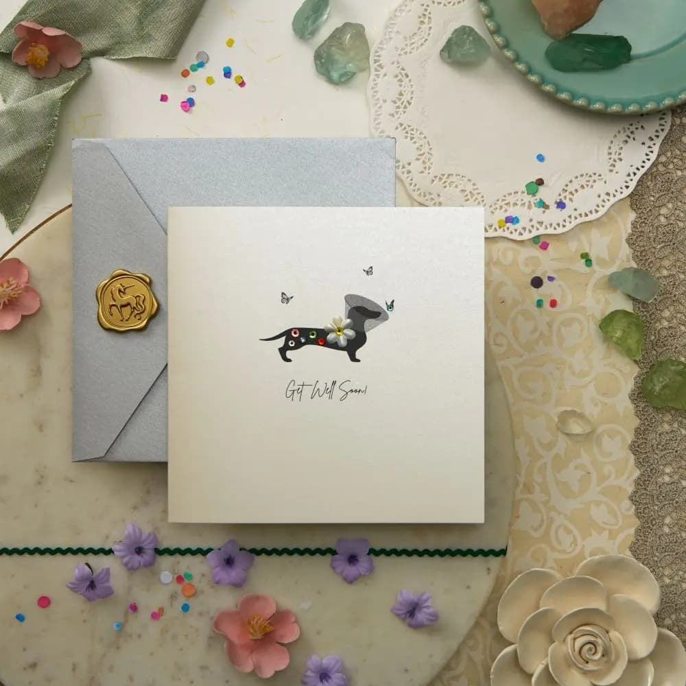 Dog Get Well Card