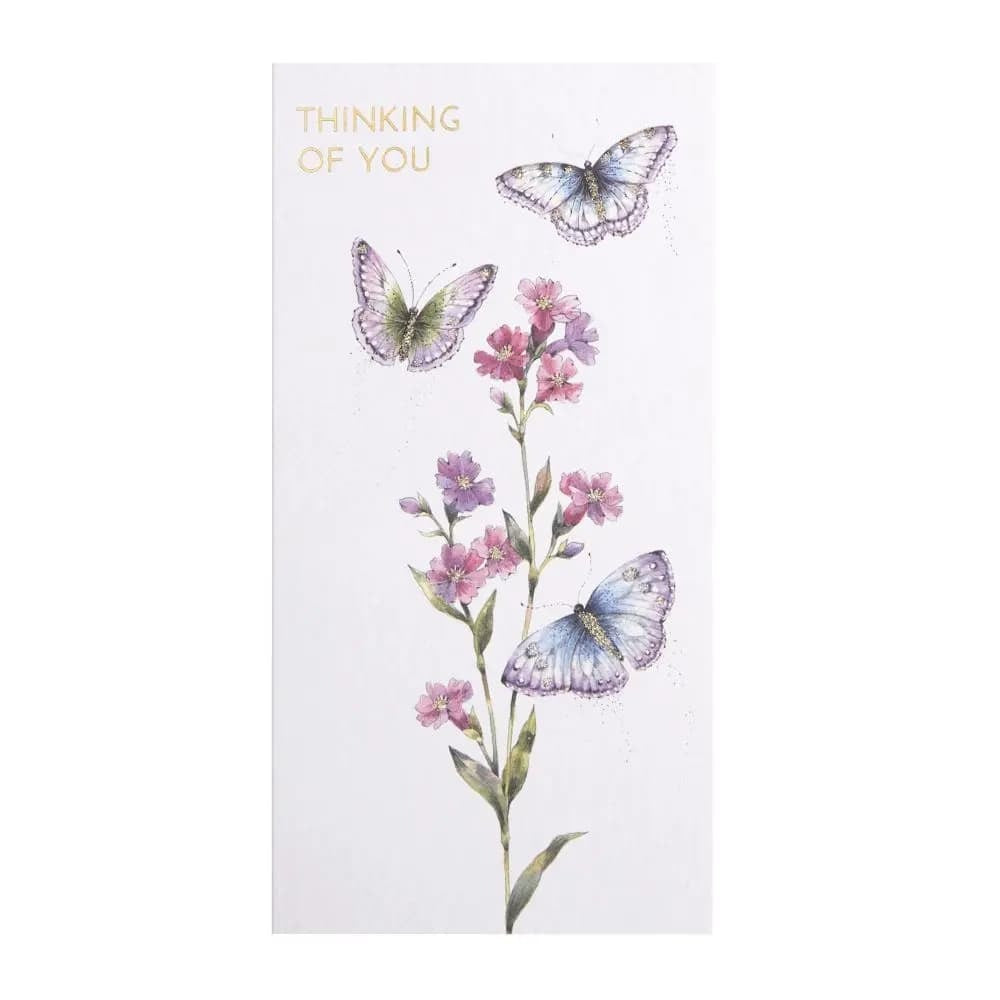 Monarch Butterflies Get Well Card