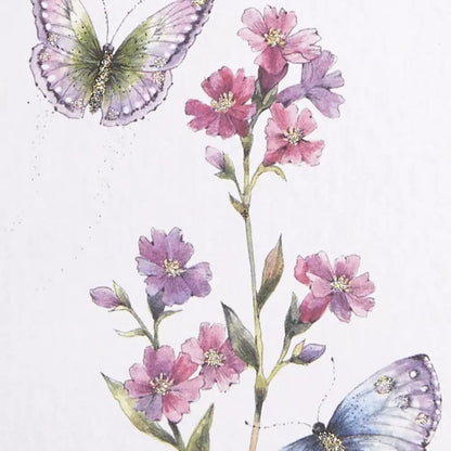 Monarch Butterflies Get Well Card