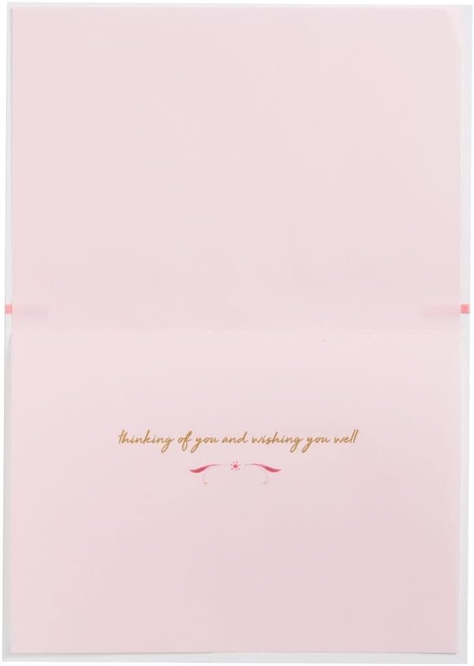 Hummingbird and Lily Get Well Card