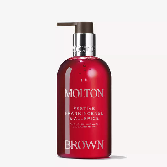 Festive Frankincense & Allspice Fine Liquid Hand Wash 10fl.oz.
