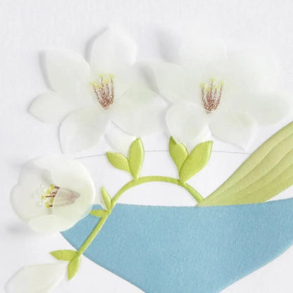 Flowers in Bowl Thank You Card