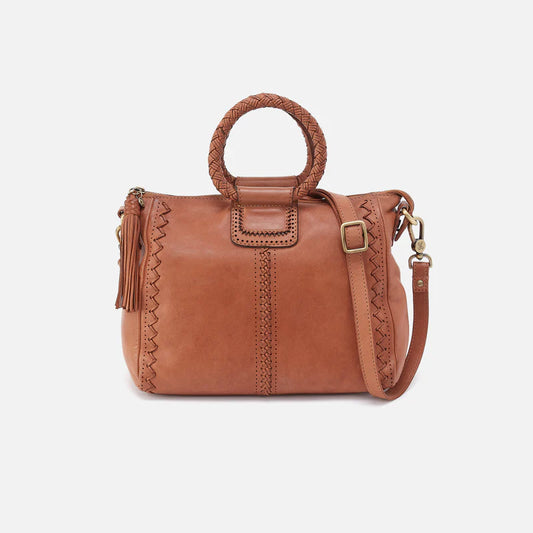 Sheila Medium Satchel Harvest Wheat