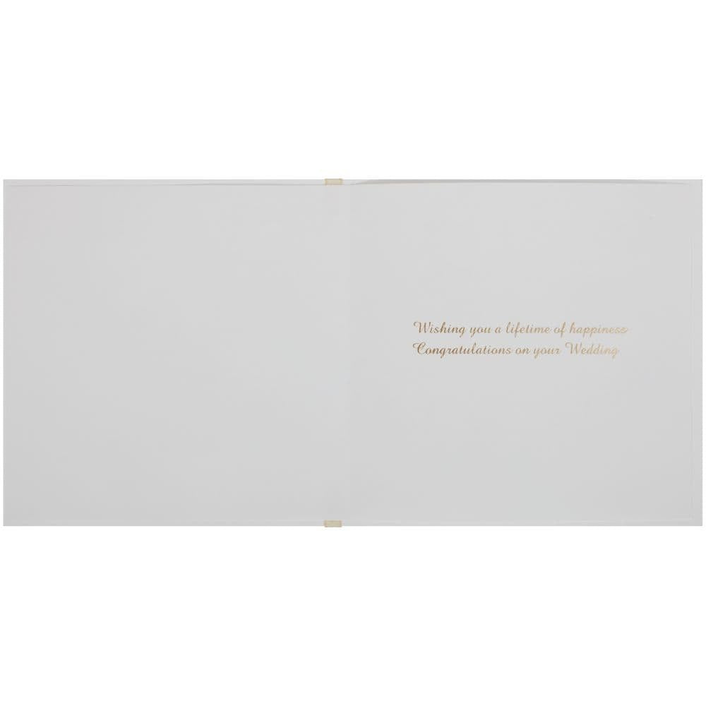 Mr & Mrs Feature Lettering Wedding Card