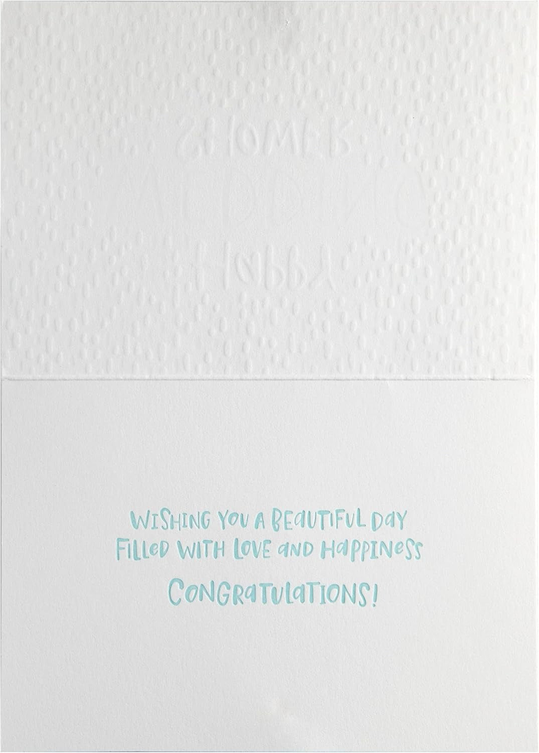 Shower Color Pattern Wedding Shower Card