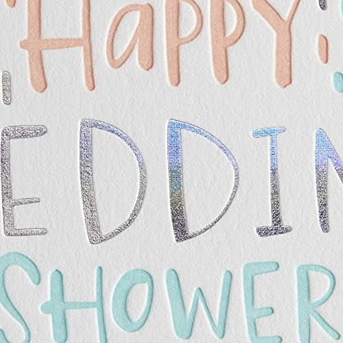 Shower Color Pattern Wedding Shower Card