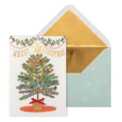 Rainbow Tree 8 Count Boxed Christmas Cards
