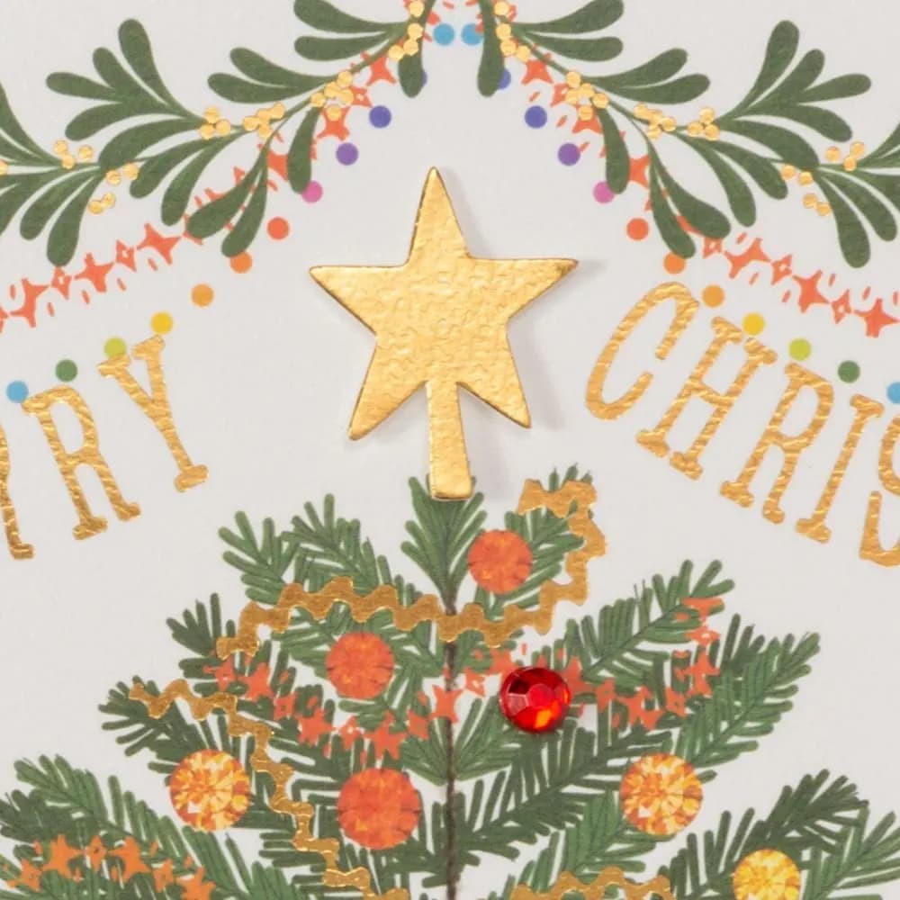 Rainbow Tree 8 Count Boxed Christmas Cards