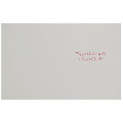 Whimsy Christmas Stockings 8 Count Boxed Christmas Card