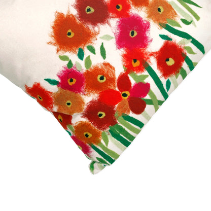Visions Iii Poppies Indoor/Outdoor Pillow