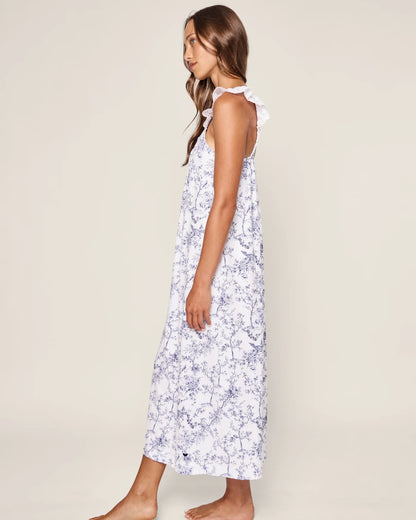 Women's Clara Nightgown in Timeless Toile