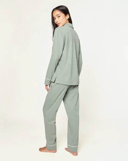 Women's Pima Pajama Set in Sage